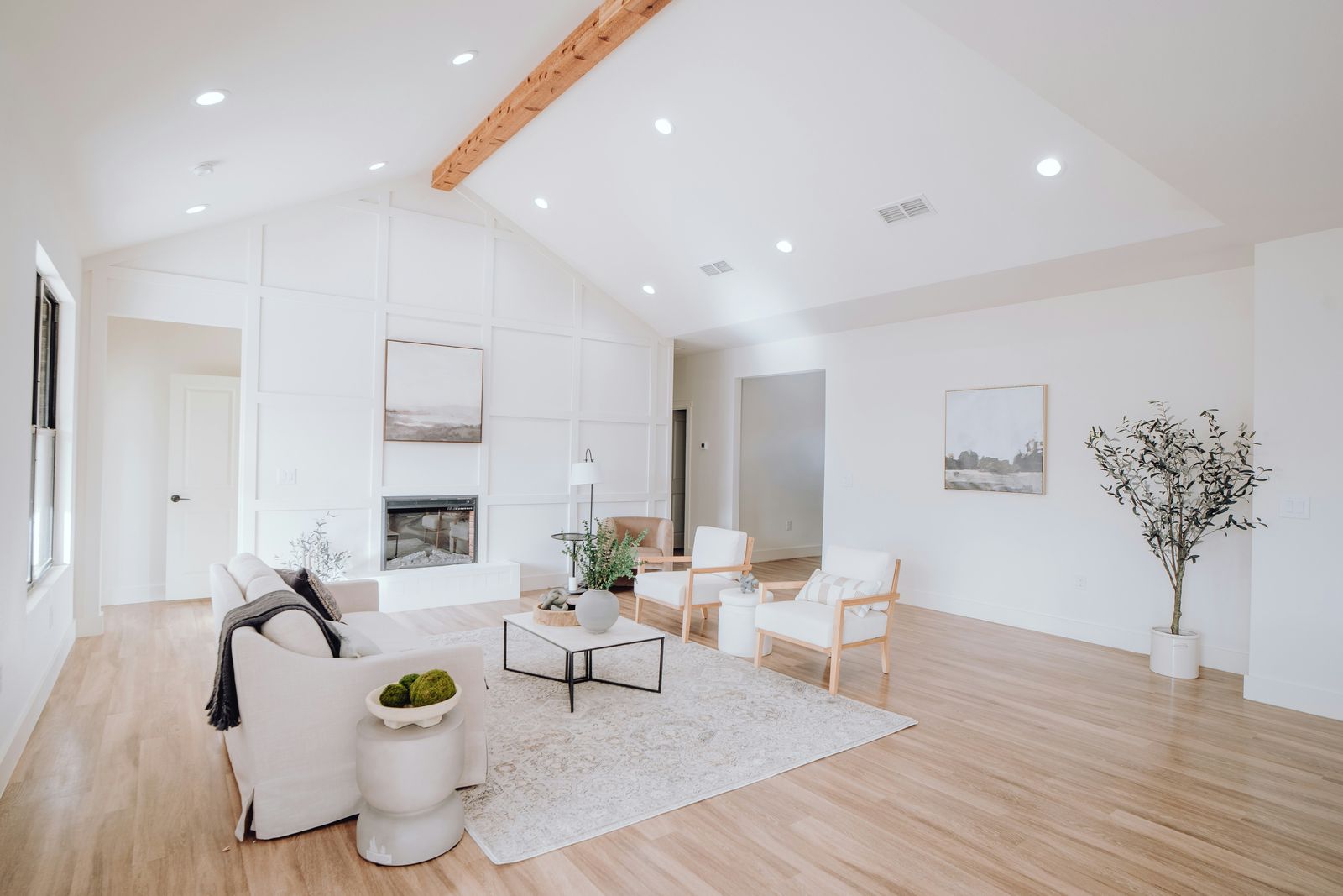 A living room in a Montreal home